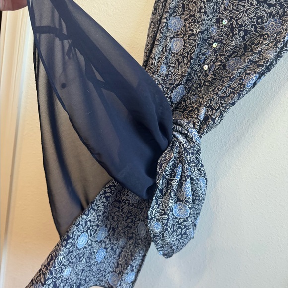 GARNET HILL 100% Silk Shirt Dress - Picture 8 of 12